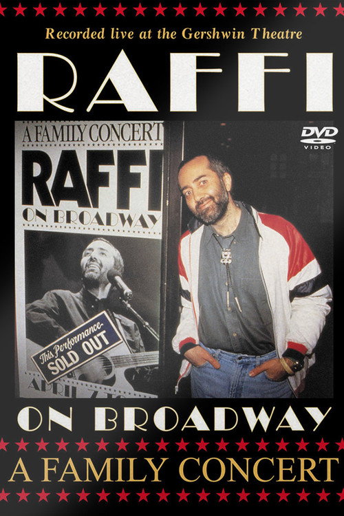 Movie poster for Raffi on Broadway (1993)