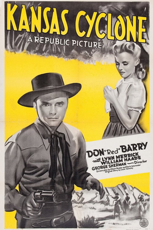 Movie poster for Kansas Cyclone (1941)