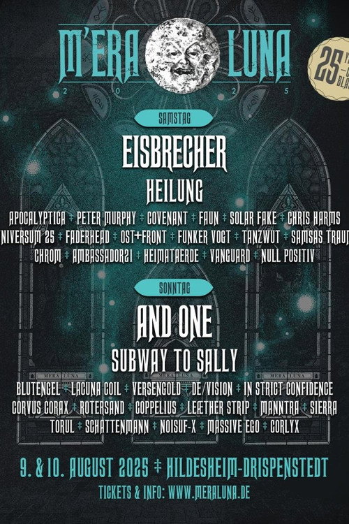 Movie poster for Eisbrecher: Live at M'era Luna 2025 (2025)