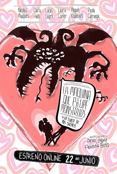Movie poster for The Monster Machine and the Girl of My Dreams (2012)