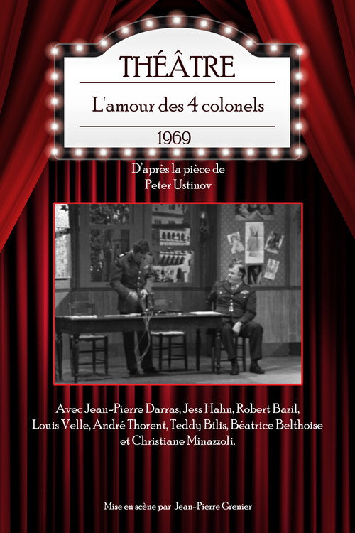 Movie poster for L'Amour des 4 colonels (1969)