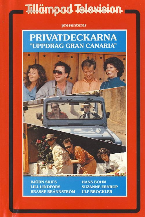 Movie poster for Privatdeckarna: Uppdrag Gran Canaria (1984)