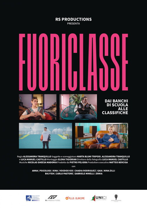 Movie poster for Fuoriclasse - Dai banchi di scuola alle classifiche (2021)