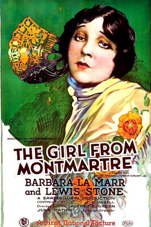 Movie poster for The Girl from Montmartre (1926)