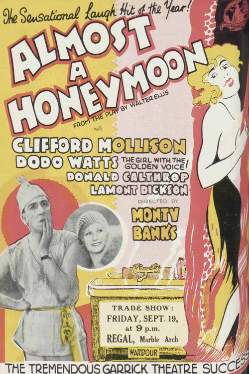 Movie poster for Almost a Honeymoon (1930)
