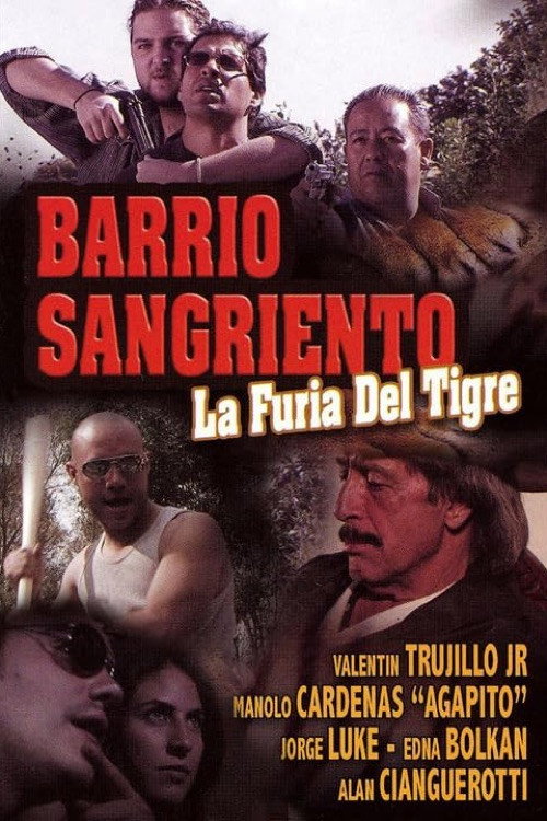 Movie poster for Barrio Sangriento: La Furia Del Tigre (2007)