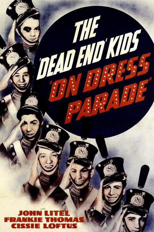 Movie poster for On Dress Parade (1939)