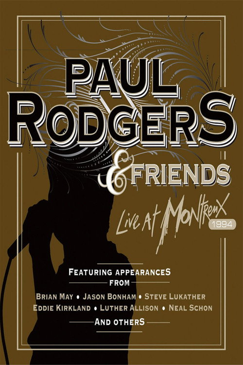 Movie poster for Paul Rodgers And Friends - Live At Montreux (1994)