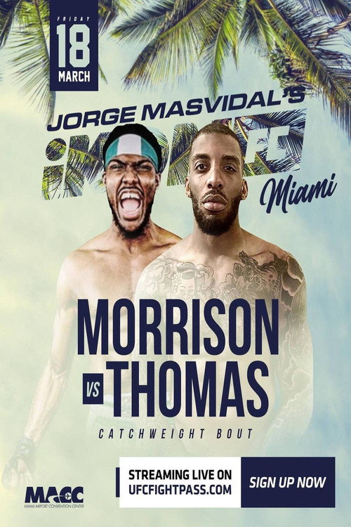 Movie poster for Jorge Masvidal's iKON FC 2: Dumas vs. Highbaugh (2022)