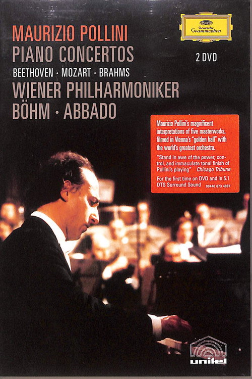 Movie poster for Pollini Piano Concertos Beethoven Mozart and Brahms (2005)