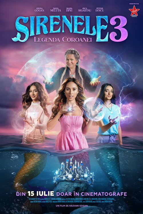 Movie poster for The Mermaids 3: The Legend of the Crown (2025)