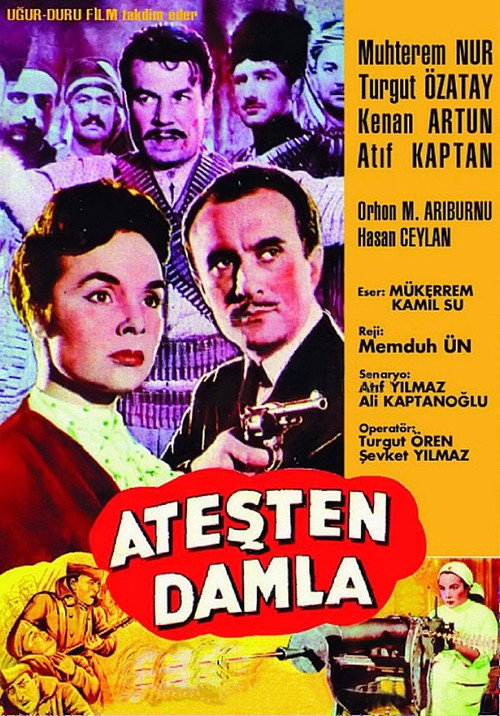 Movie poster for Ateşten Damla (1960)