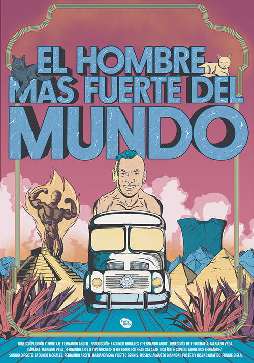 Movie poster for The Strongest Man in the World (2023)