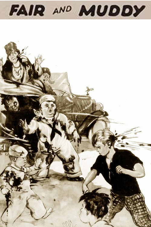 Movie poster for Fair and Muddy (1928)
