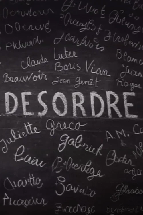 Movie poster for Disorder (1950)