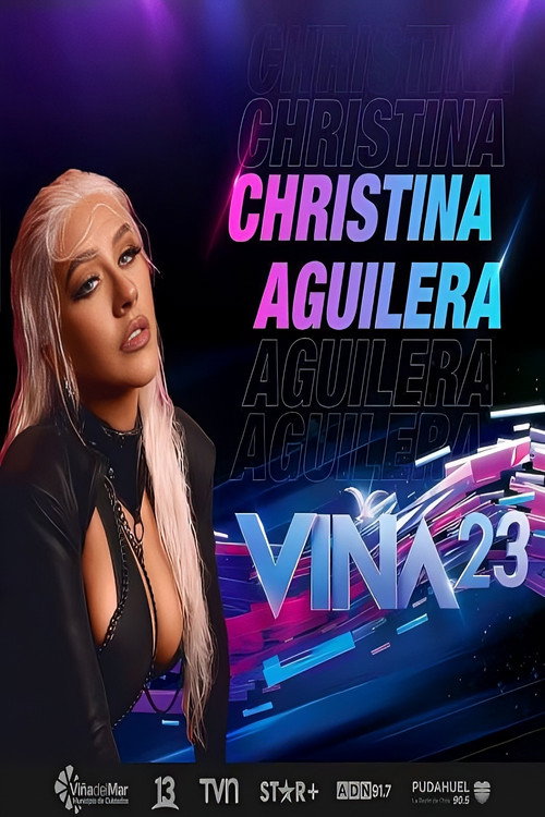 Movie poster for Christina Aguilera at Viña del Mar Festival (2023)