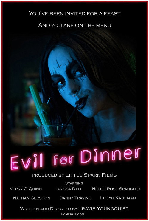 Movie poster for Evil for Dinner (2025)