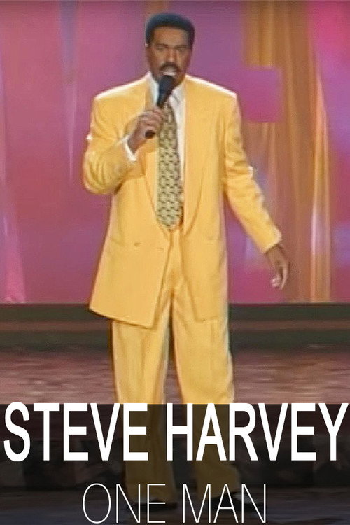 Movie poster for Steve Harvey: One Man (1997)