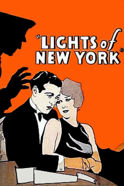 Movie poster for Lights of New York (1928)