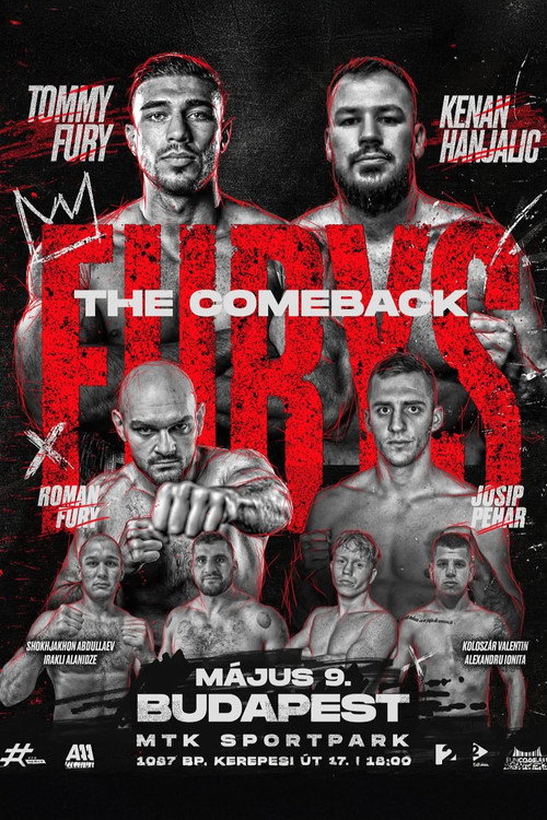 Movie poster for Tommy Fury vs. Kenan Hanjalic (2025)
