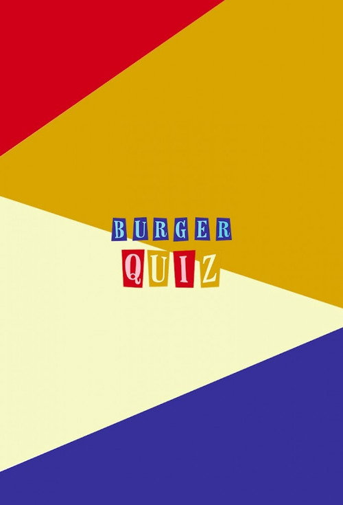 Series poster for Burger Quiz Afrique (2021)