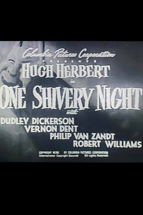 Movie poster for One Shivery Night (1950)