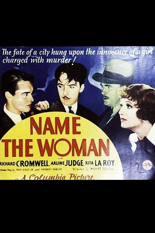 Movie poster for Name the Woman (1934)