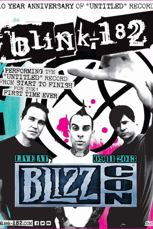 Movie poster for blink-182: Live at Blizzcon (2013)