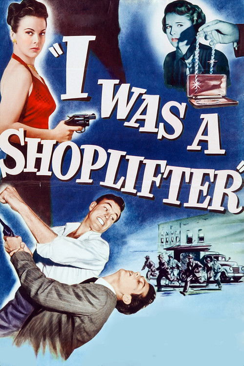 Movie poster for I Was a Shoplifter (1950)