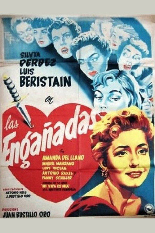 Movie poster for Las engañadas (1955)