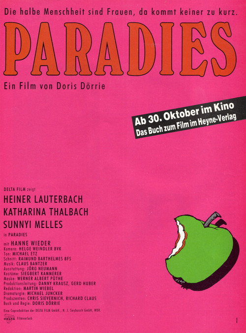 Movie poster for Paradise (1986)