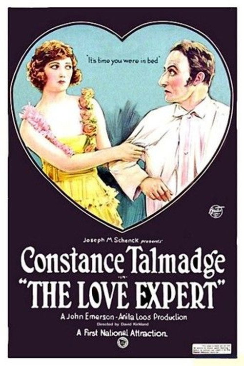 Movie poster for The Love Expert (1920)