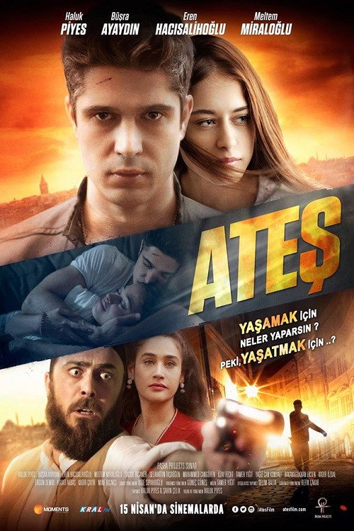 Movie poster for Ateş (2016)