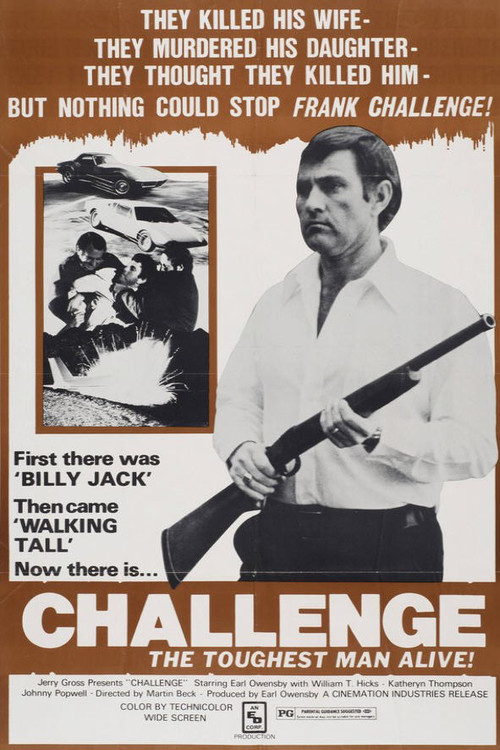 Movie poster for Challenge (1974)