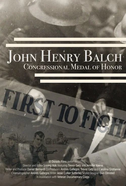 Movie poster for John Henry Balch:  Congressional Medal of Honor (2018)