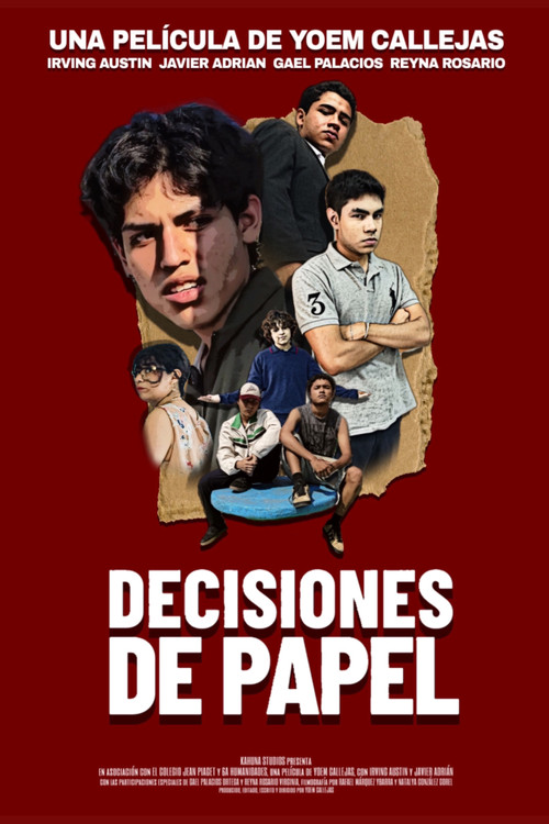 Movie poster for Decisiones de Papel (2025)