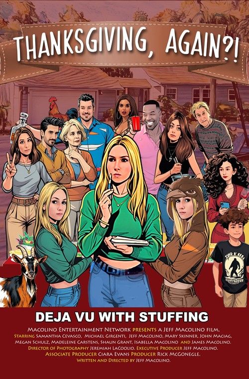 Movie poster for Thanksgiving, Again?! (2025)