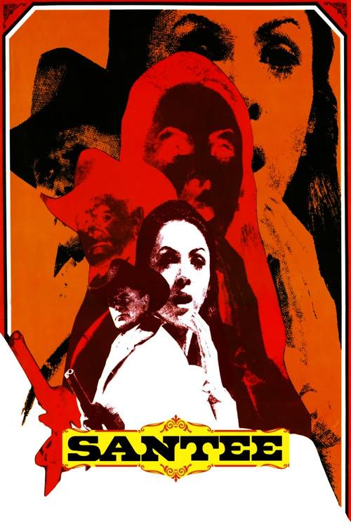 Movie poster for Santee (1973)