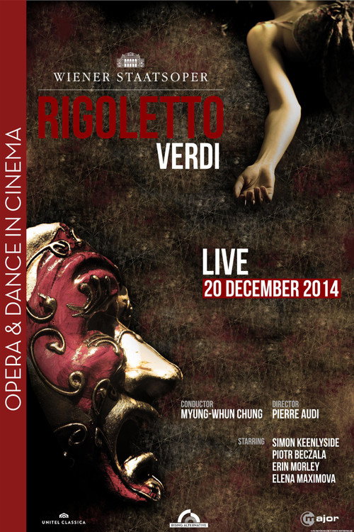 Movie poster for Rigoletto (Verdi) - Wiener Staatsoper (2014)