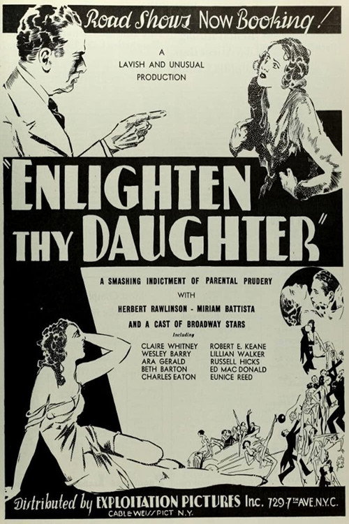 Movie poster for Enlighten Thy Daughter (1934)