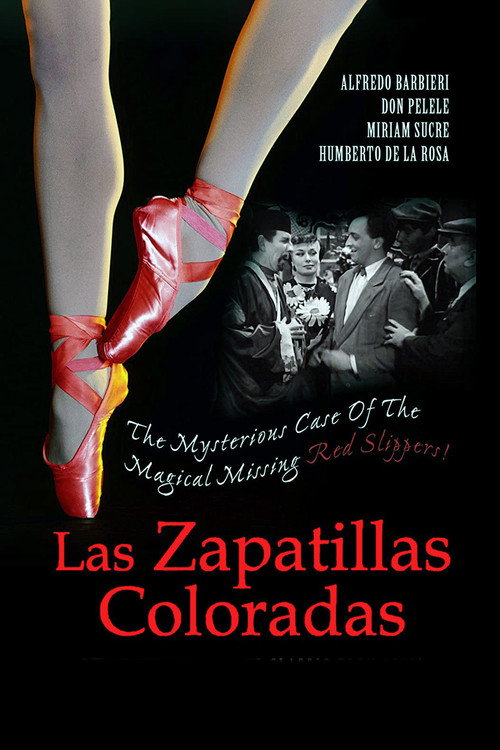 Movie poster for Las zapatillas coloradas (1952)