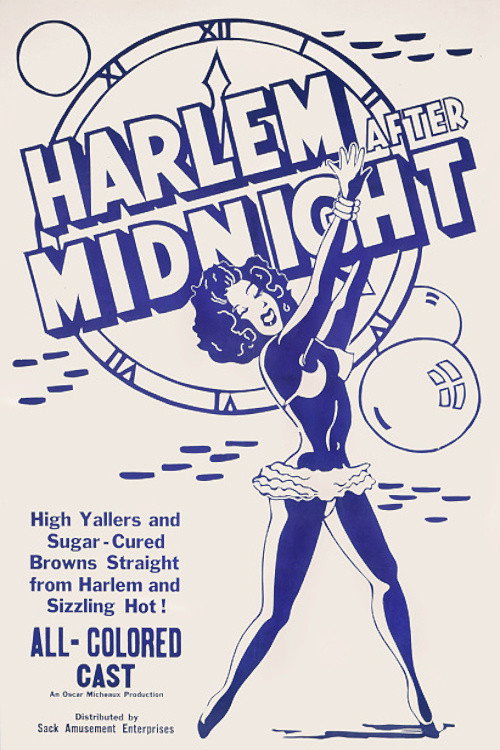 Movie poster for Harlem After Midnight (1934)