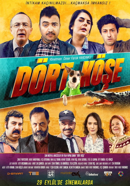 Movie poster for Dört Köşe (2017)