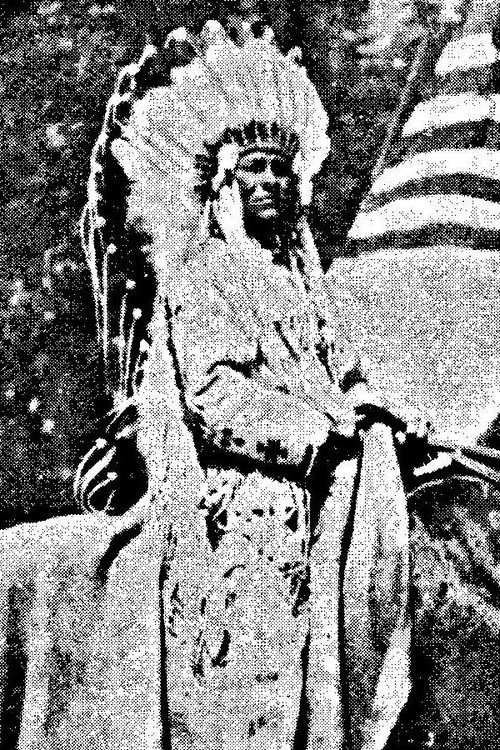 Photo of Chief Buffalo Child Long Lance, Acting
