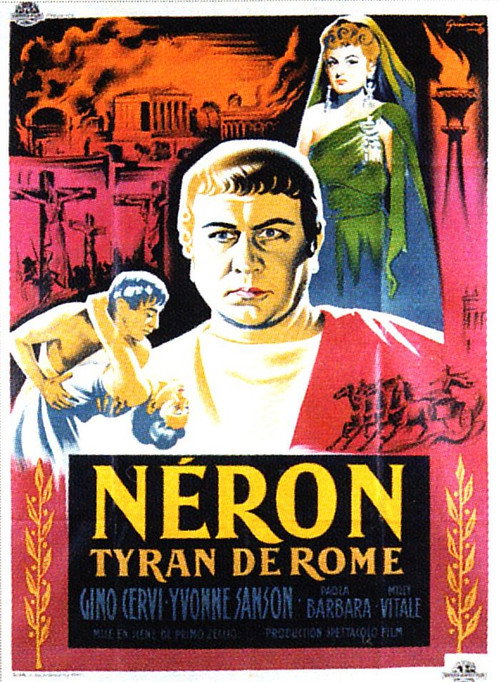 Movie poster for Nero and the Burning of Rome (1953)