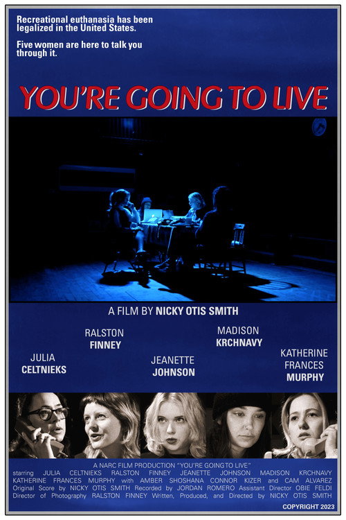 Movie poster for You're Going to Live (2023)