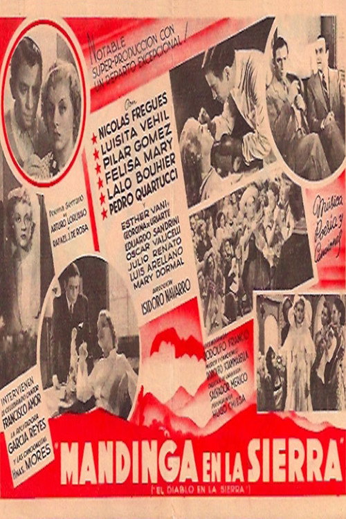 Movie poster for Mandinga en la sierra (1939)