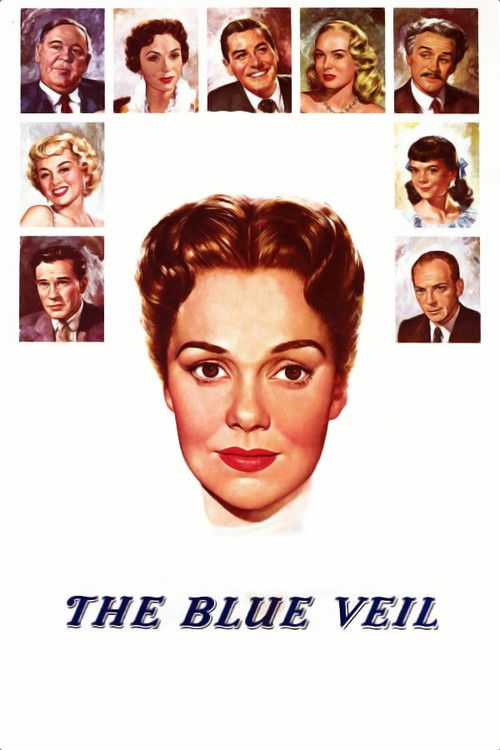 Movie poster for The Blue Veil (1951)
