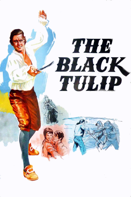 Movie poster for The Black Tulip (1964)