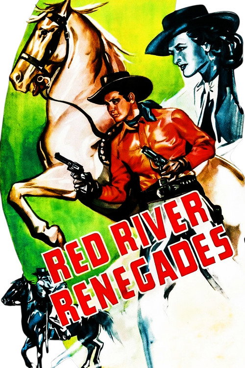 Movie poster for Red River Renegades (1946)